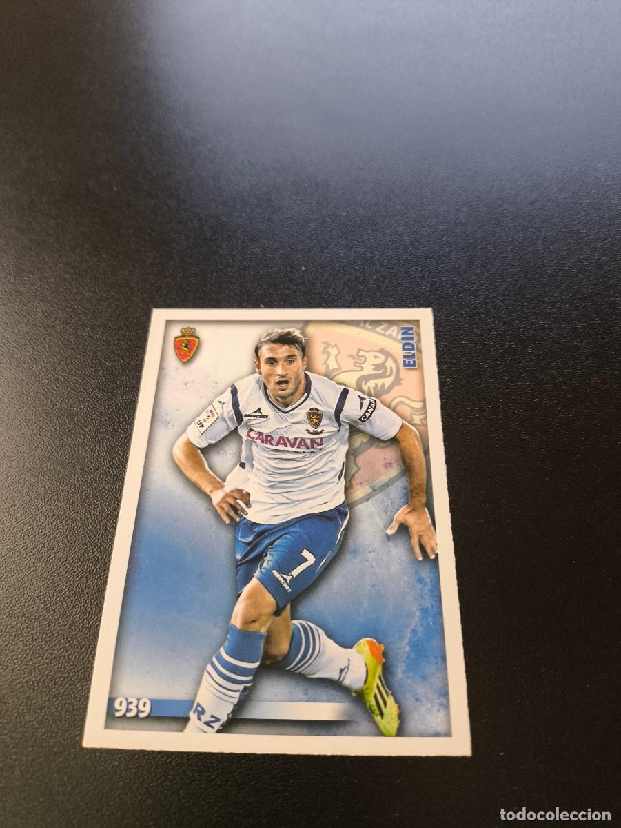 Football Stickers: 939 ELDIN ZARAGOZA MUNDICROMO LIGA 2014 2015 PLATINUM NO PANINI ESTE