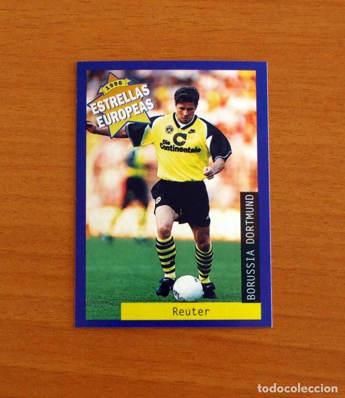 Football Stickers: Borussia Dortmund - N&ordm; 15 Stefan Reuter - Estrellas Europea Panini A&ntilde;o 1996