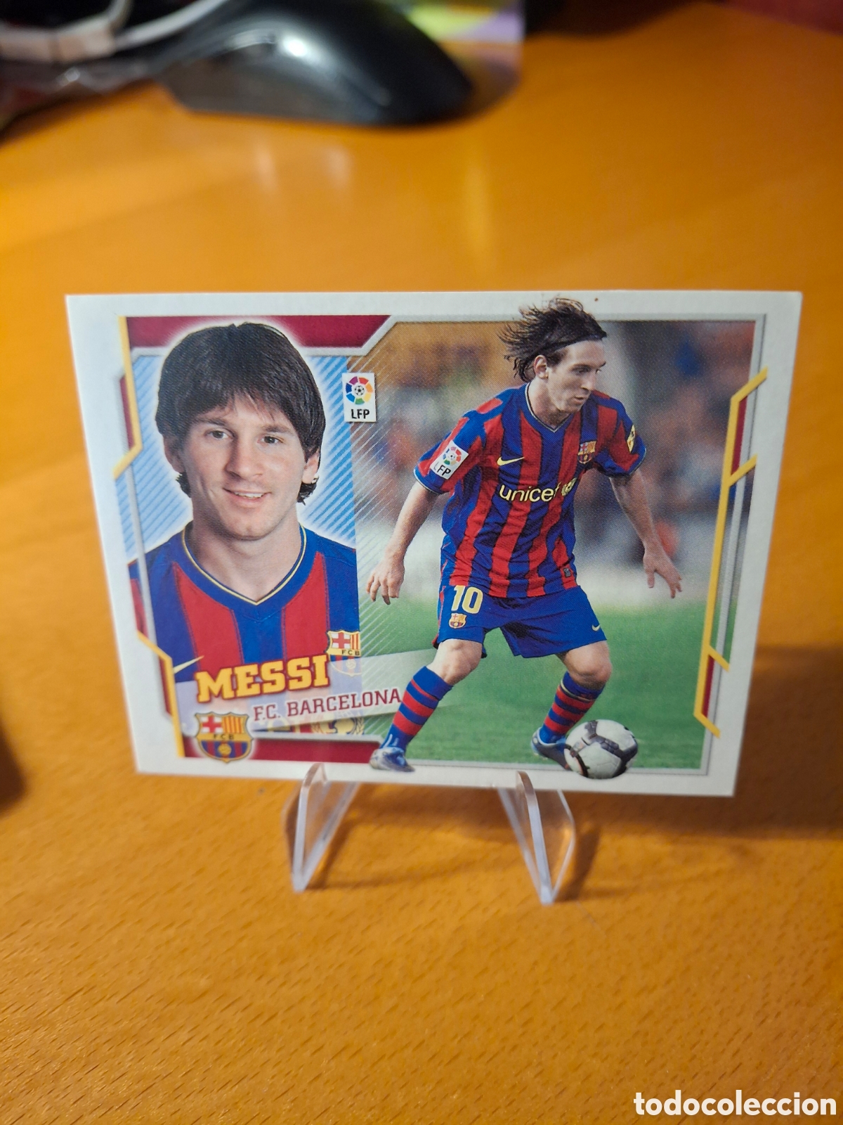 Football Stickers: Messi. Liga ESTE 2010 2011