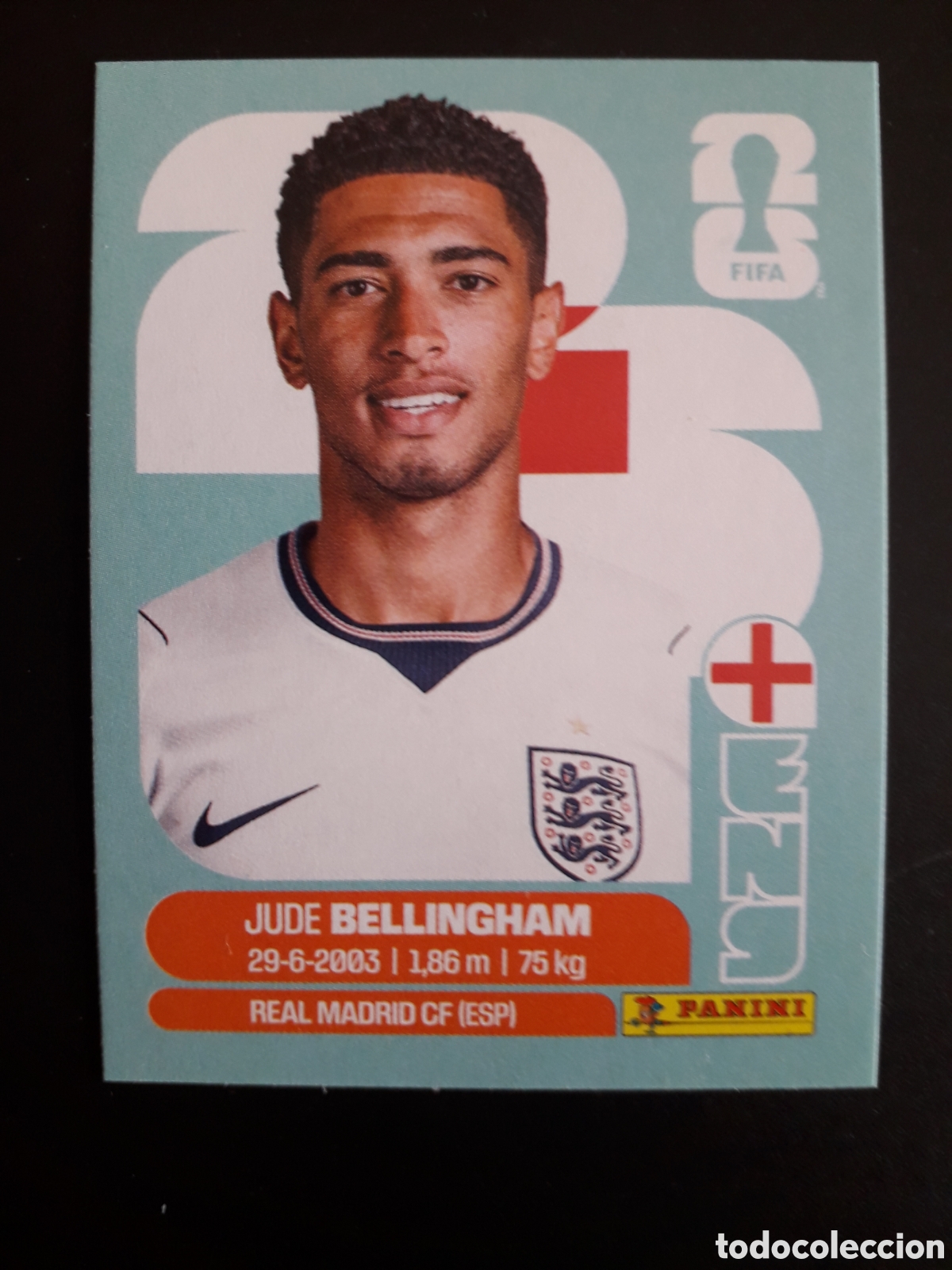 Football Stickers: BELLINGHAM INGLATERRA ENG 11 MUNDIAL F&Uacute;TBOL 2026 FIFA WORLD CUP PANINI SIN PEGAR PEDIDO M&Iacute;NIMO 3&euro;