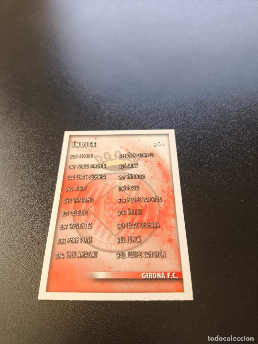 Football Stickers: 960 INDICE GIRONA MUNDICROMO LIGA 2014 2015 PLATINUM NO PANINI ESTE