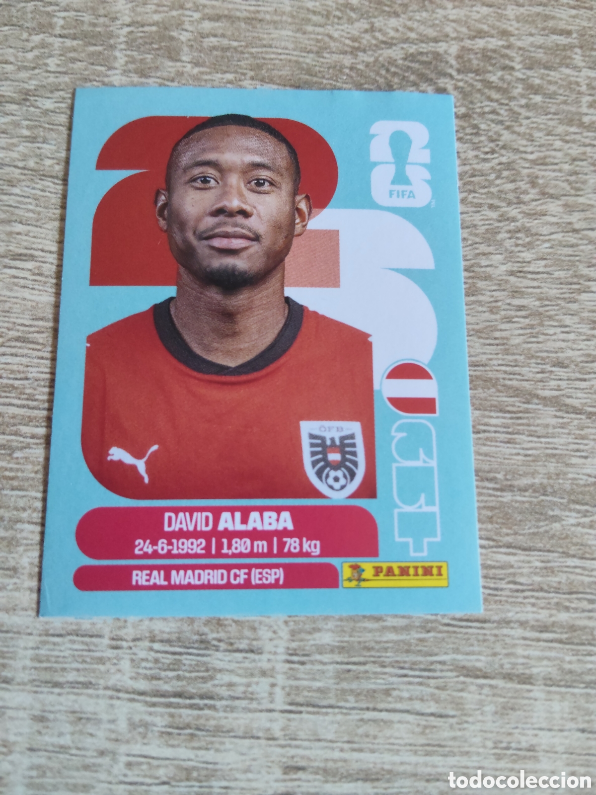 Football Stickers: Panini mundial 2026 AUT 4 David Alaba Austria