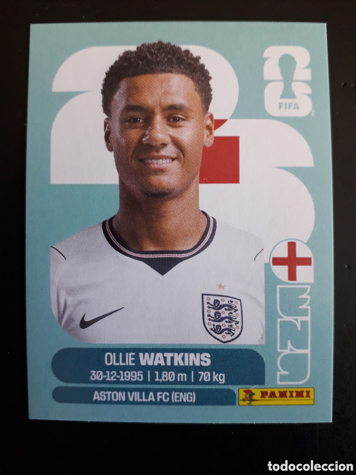 Football Stickers: WATKINS INGLATERRA ENG 20 MUNDIAL F&Uacute;TBOL 2026 FIFA WORLD CUP PANINI SIN PEGAR PEDIDO M&Iacute;NIMO 3&euro;.