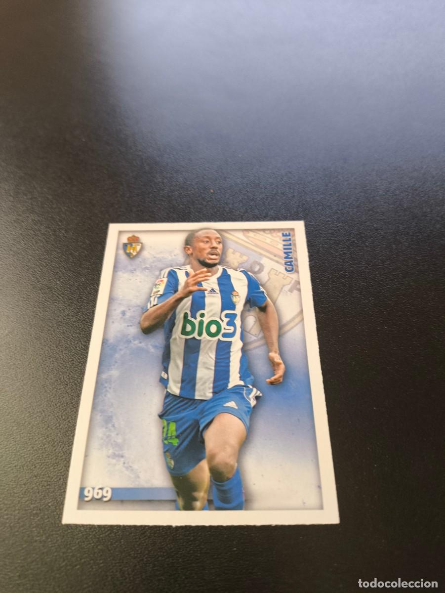 Football Stickers: 969 CAMILLE PONFERRADINA MUNDICROMO LIGA 2014 2015 PLATINUM NO PANINI ESTE