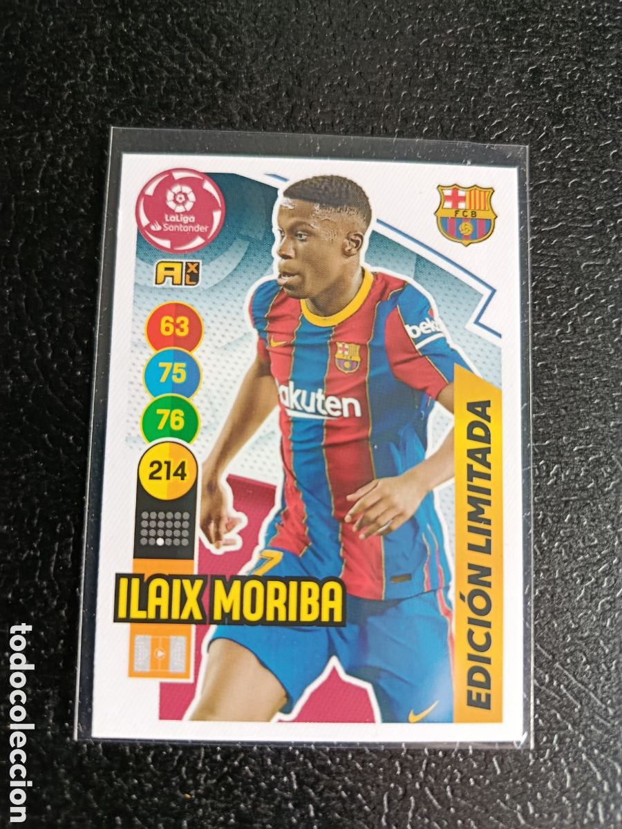 Football Stickers: FC Barcelona ADRENALYN XL 2020 2021 20 21 PANINI ILAIX MORIBA EDICI&Oacute;N LIMITADA