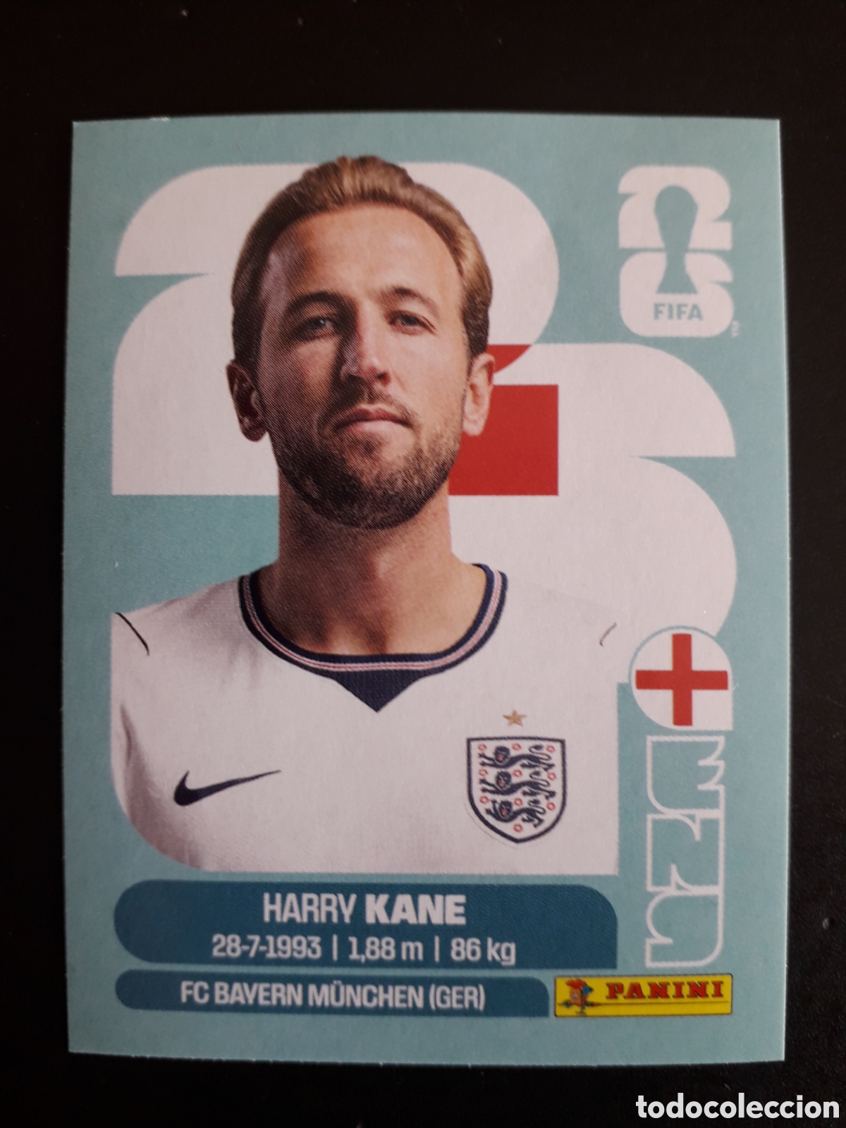 Football Stickers: KANE INGLATERRA ENG 18 MUNDIAL F&Uacute;TBOL 2026 FIFA WORLD CUP PANINI SIN PEGAR PEDIDO M&Iacute;NIMO 3&euro;