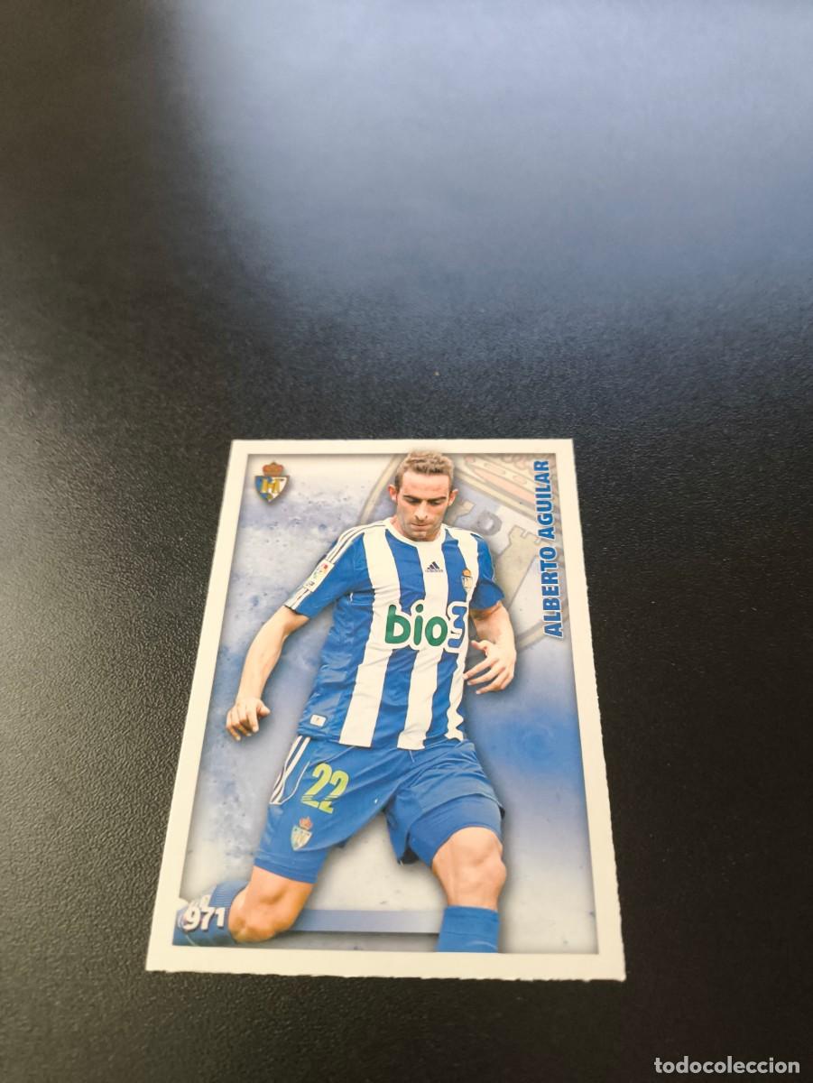Football Stickers: 971 ALBERTO AGUILAR PONFERRADINA MUNDICROMO LIGA 2014 2015 PLATINUM NO PANINI ESTE