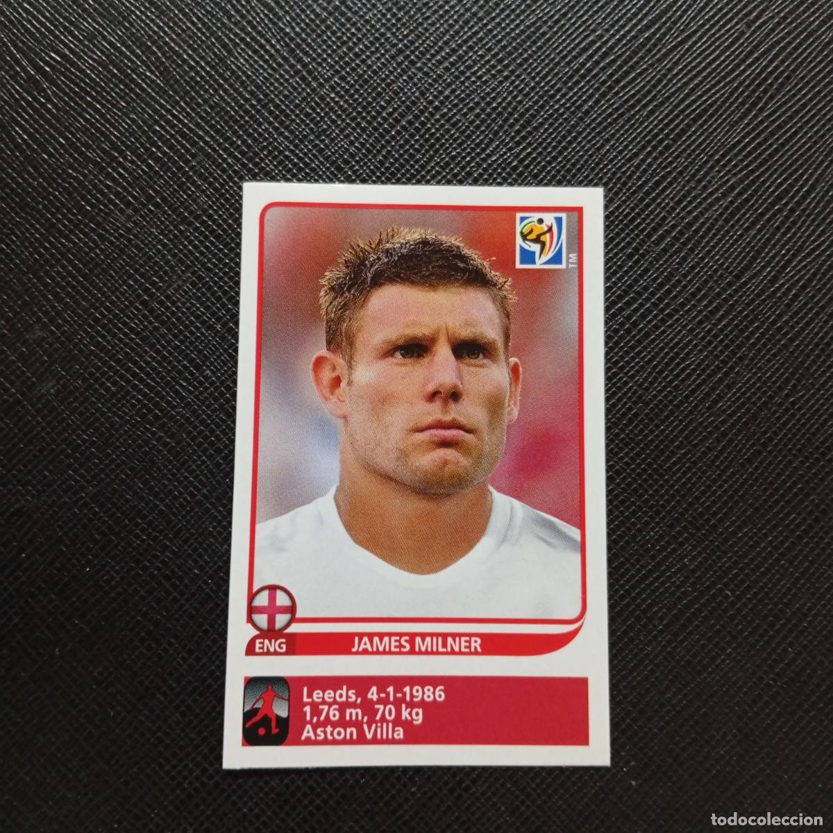 Football Stickers: 196 JAMES MILNER INGLATERRA PANINI EXTRA 2010 SOUTH AFRICA MUNDIAL FUTBOL 10 - SIN PEGAR - A110 PG1