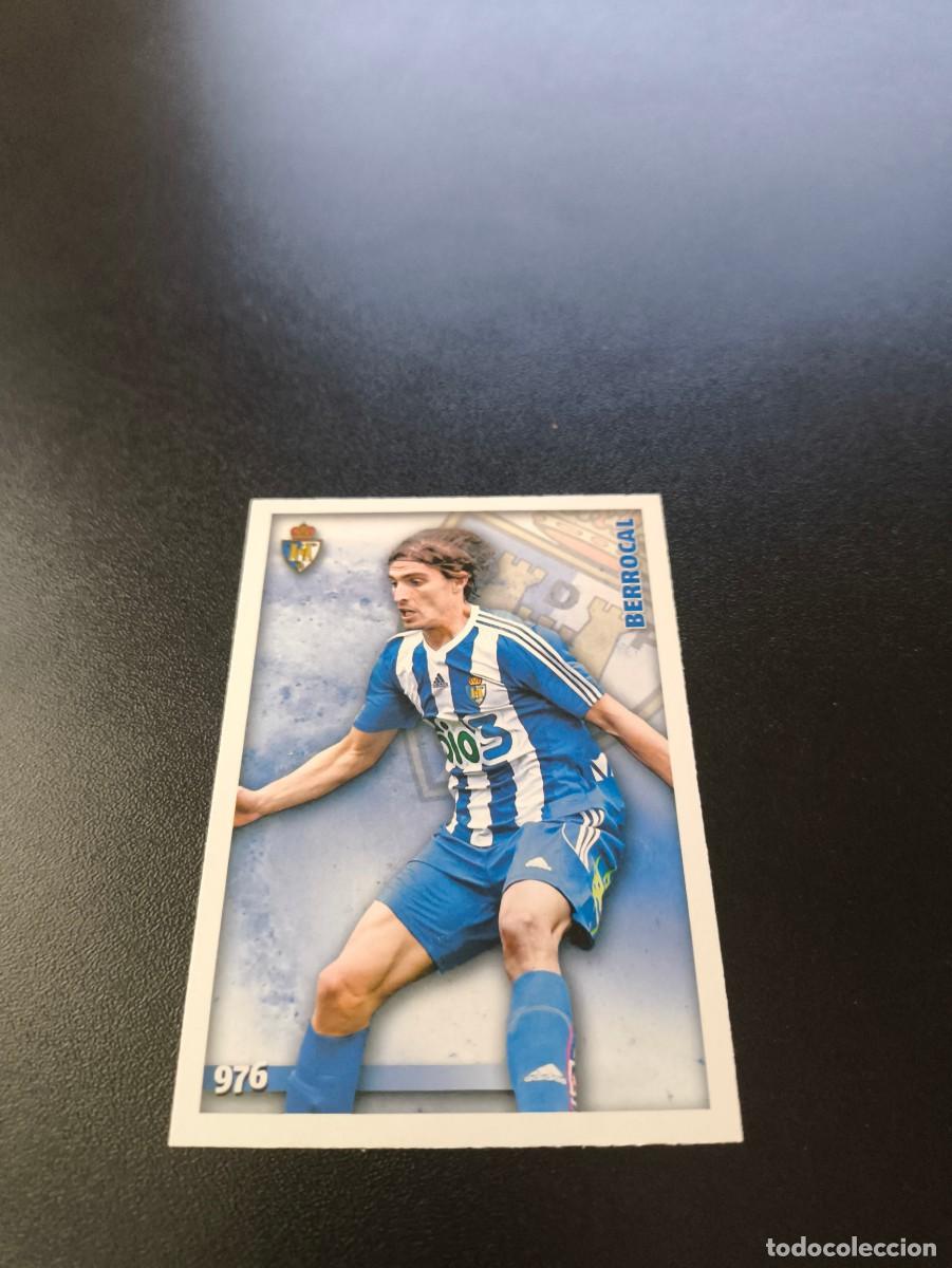 Football Stickers: 976 BERROCAL PONFERRADINA MUNDICROMO LIGA 2014 2015 PLATINUM NO PANINI ESTE