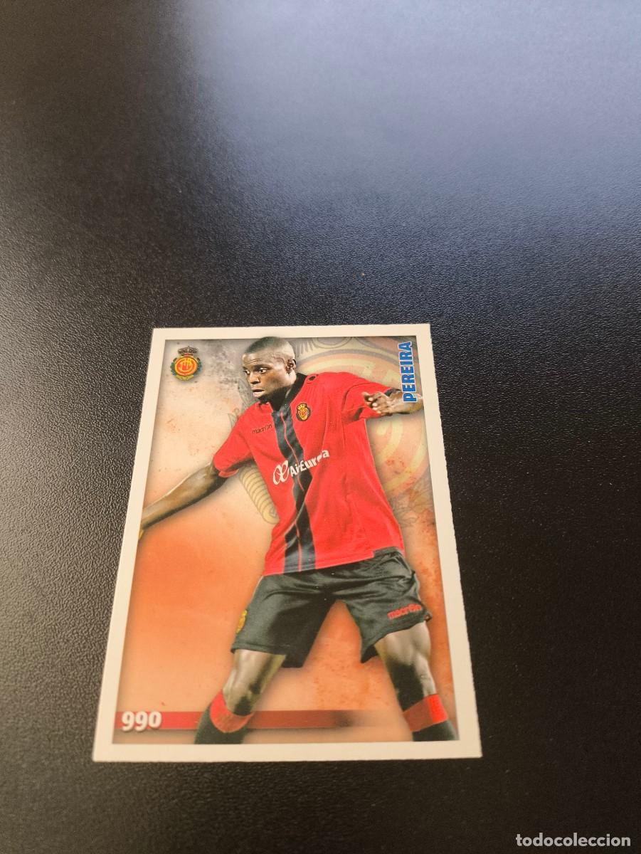 Football Stickers: 990 PEREIRA MALLORCA MUNDICROMO LIGA 2014 2015 PLATINUM NO PANINI ESTE
