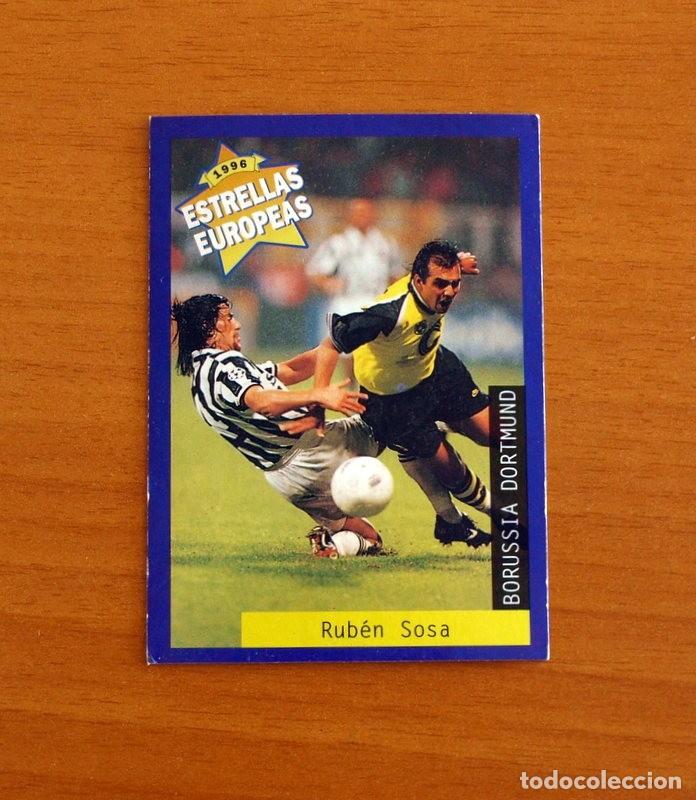 Football Stickers: Borussia Dortmund - N&ordm; 20 Rub&eacute;n Sosa - Estrellas Europea Panini A&ntilde;o 1996