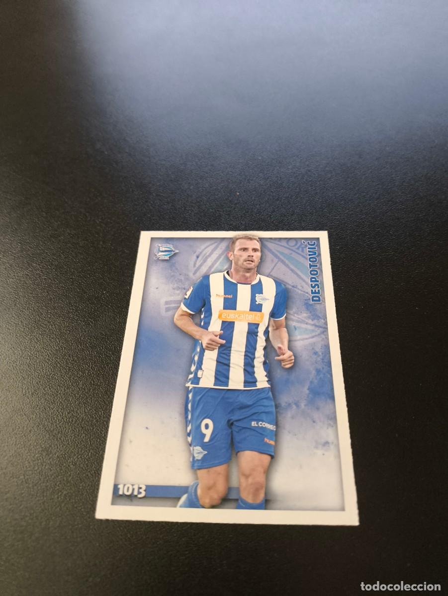 Football Stickers: 1013 DESPOTOVIC ALAVES MUNDICROMO LIGA 2014 2015 PLATINUM NO PANINI ESTE