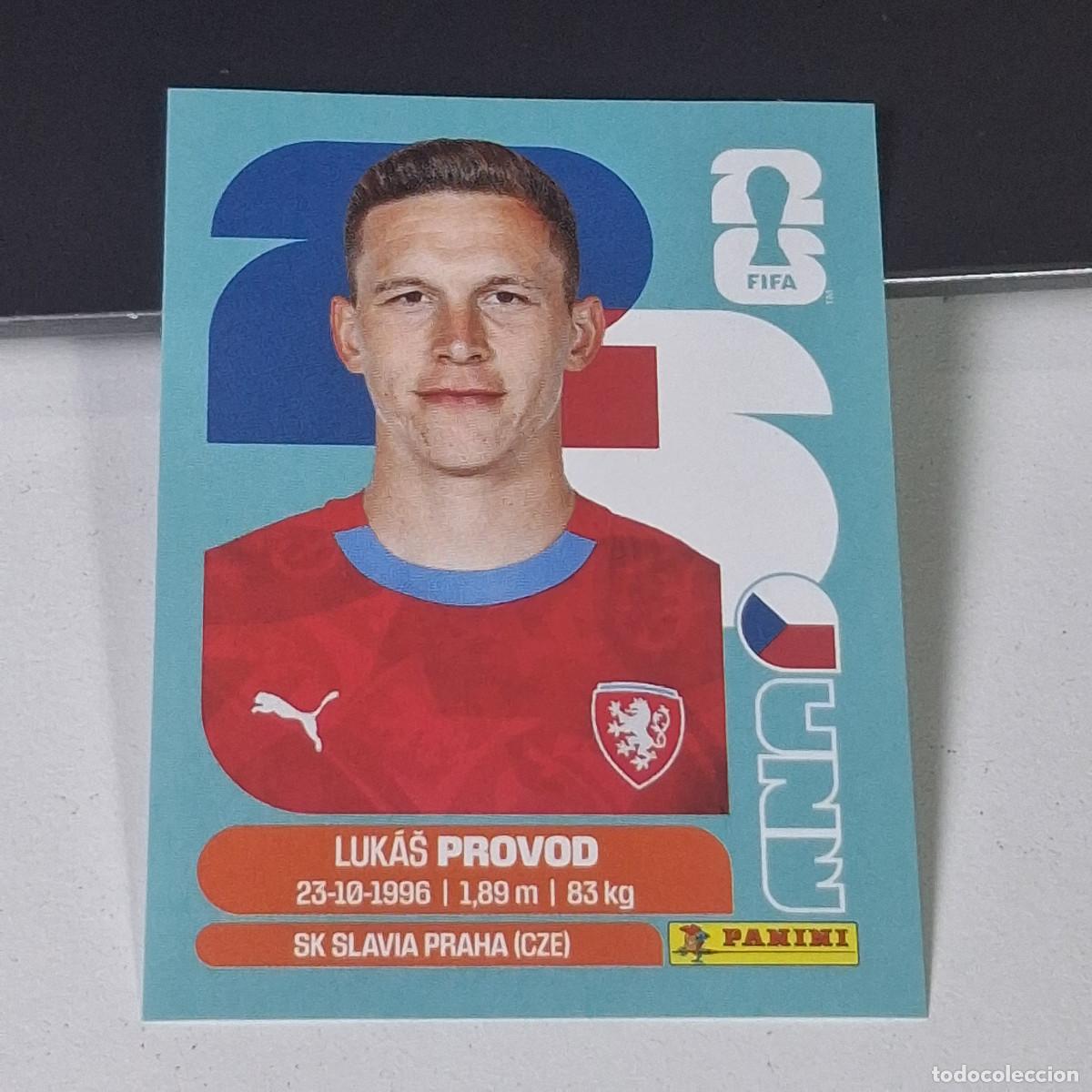 Football Stickers: B8 CZE10 LUK&Aacute;&Scaron; PROVOD 10 REP&Uacute;BLICA CHECA CHEQUIA CZE MUNDIAL FIFA WORLD CUP 2026 STICKER PANINI
