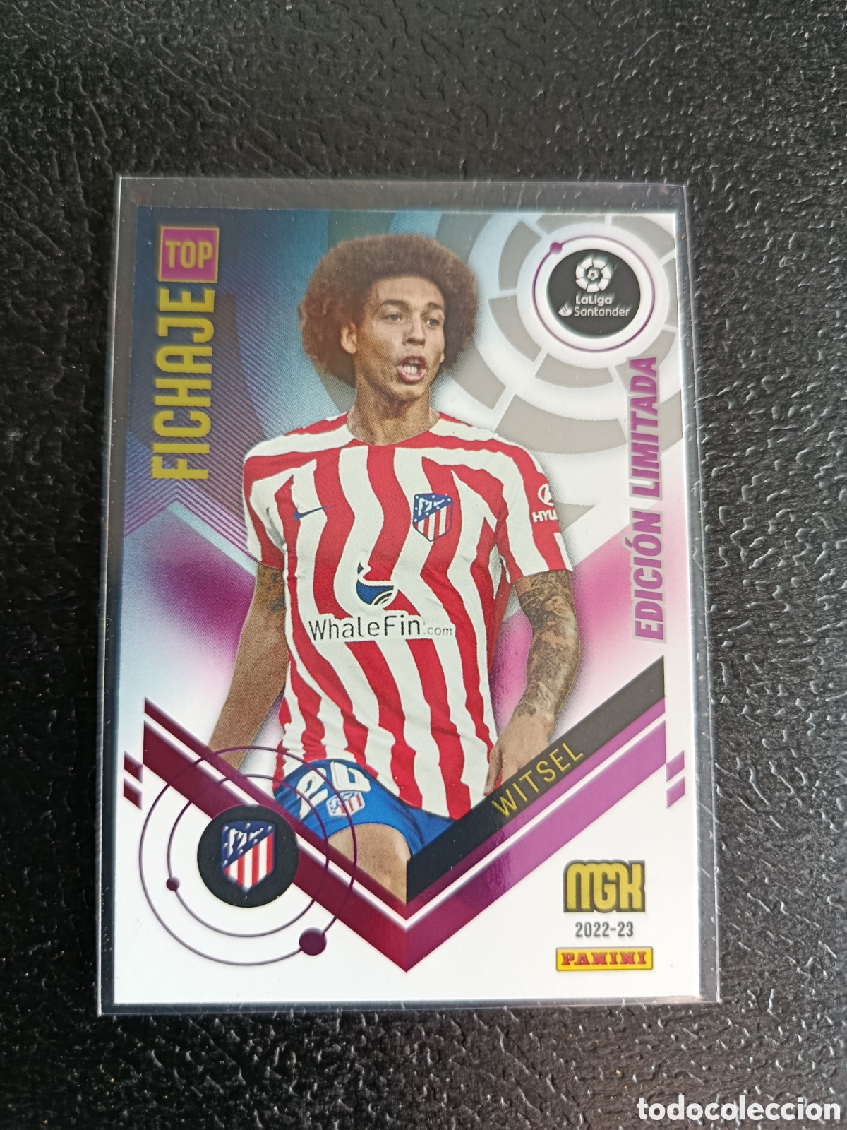 Football Stickers: EDICI&Oacute;N LIMITADA Fichaje TOP: WITSEL (Atl&eacute;tico Madrid) PANINI MGK La Liga 2022-23