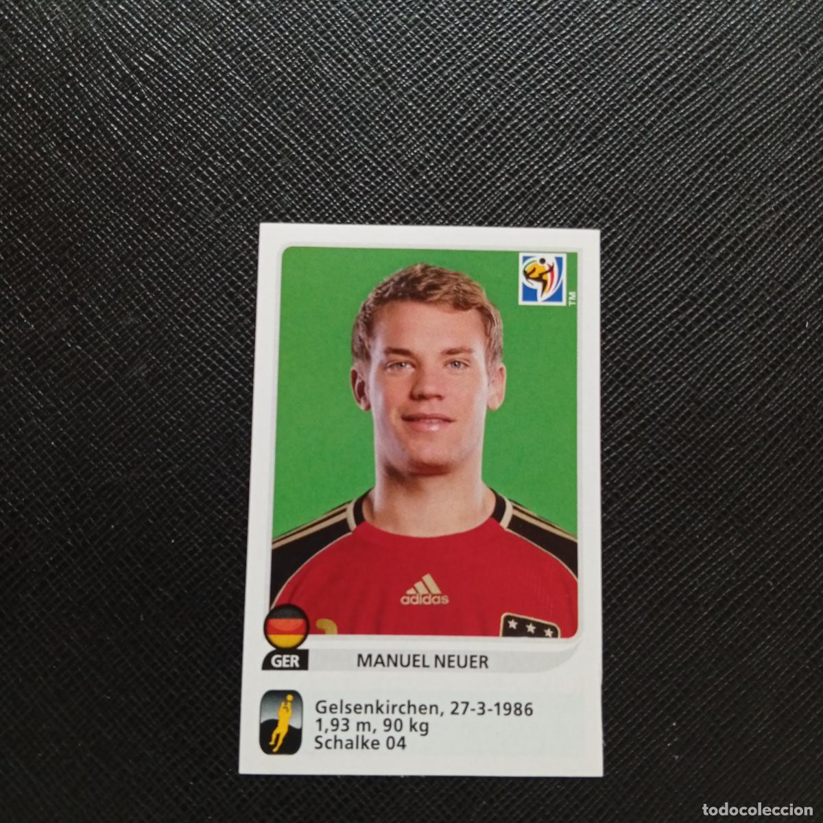 Cromos de F&uacute;tbol: 260 NEUER ALEMANIA PANINI EXTRA 2010 SOUTH AFRICA MUNDIAL CROMO 10 - SIN PEGAR - A110 PG19