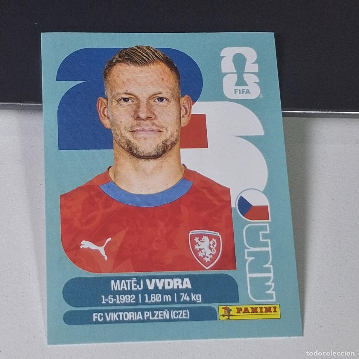 Cromos de F&uacute;tbol: B8 CZE 15 CZE15 MATEJ VYDRA REP&Uacute;BLICA CHECA CHEQUIA CZE MUNDIAL FIFA WORLD CUP 2026 STICKER PANINI