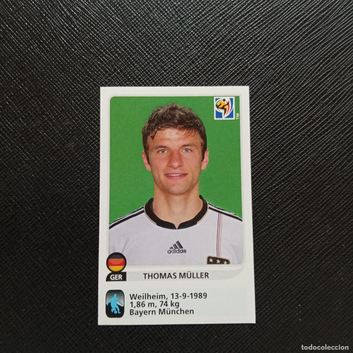 Cromos de F&uacute;tbol: 269 THOMAS MULLER ALEMANIA PANINI EXTRA 2010 SOUTH AFRICA MUNDIAL CROMO 10 - SIN PEGAR - A110 PG19