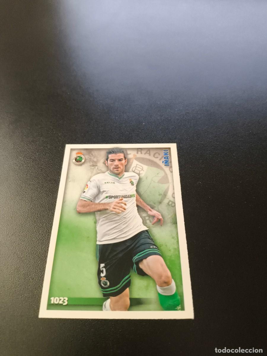 Cromos de F&uacute;tbol: 1023 I&Ntilde;AKI RACING DE SANTANDER MUNDICROMO LIGA 2014 2015 PLATINUM NO PANINI ESTE