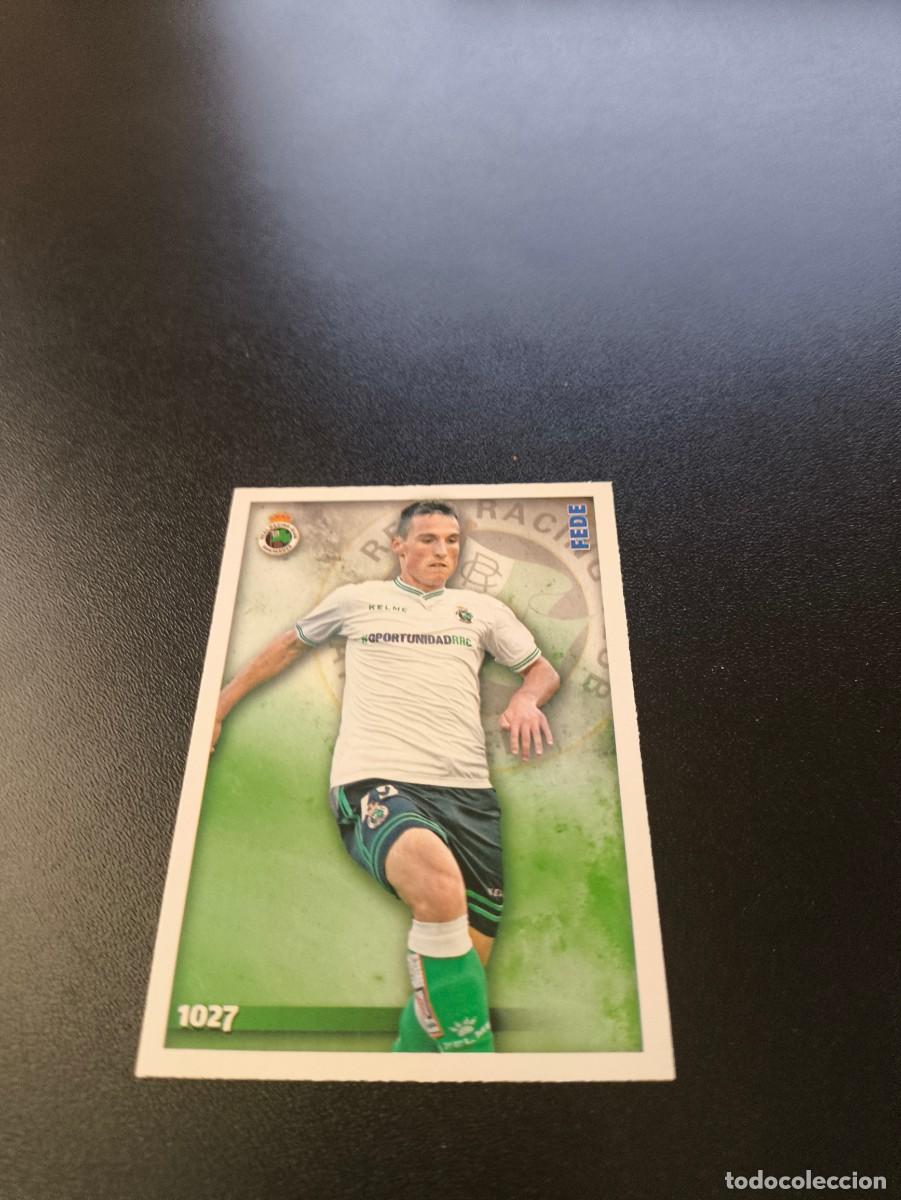 Cromos de F&uacute;tbol: 1027 FEDE RACING DE SANTANDER MUNDICROMO LIGA 2014 2015 PLATINUM NO PANINI ESTE