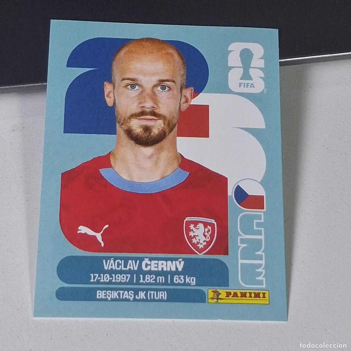 Cromos de F&uacute;tbol: B8 CZE18 CZE 18 CERNY VACLAV REP&Uacute;BLICA CHECA CHEQUIA CZE MUNDIAL FIFA WORLD CUP 2026 STICKER PANINI