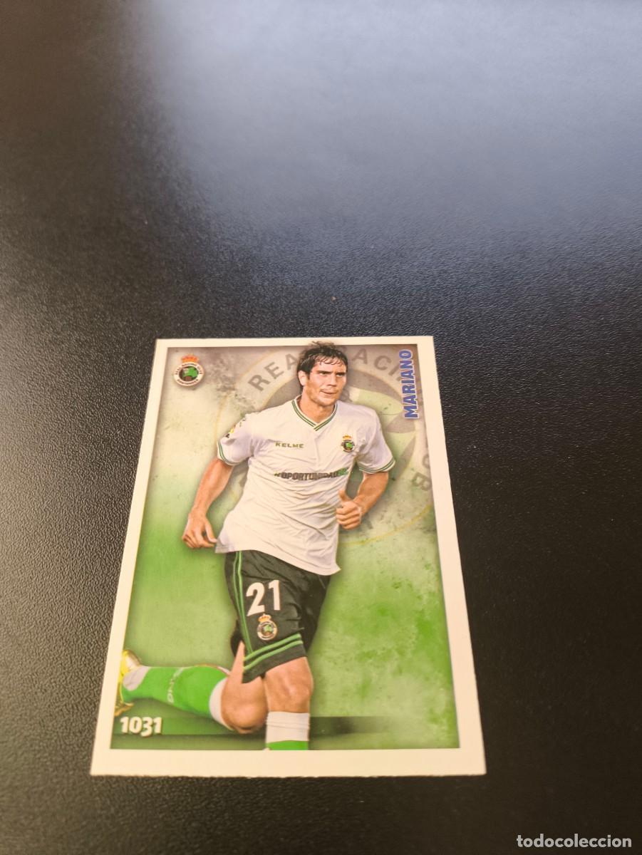 Football Stickers: 1031 MARIANO RACING DE SANTANDER MUNDICROMO LIGA 2014 2015 PLATINUM NO PANINI ESTE