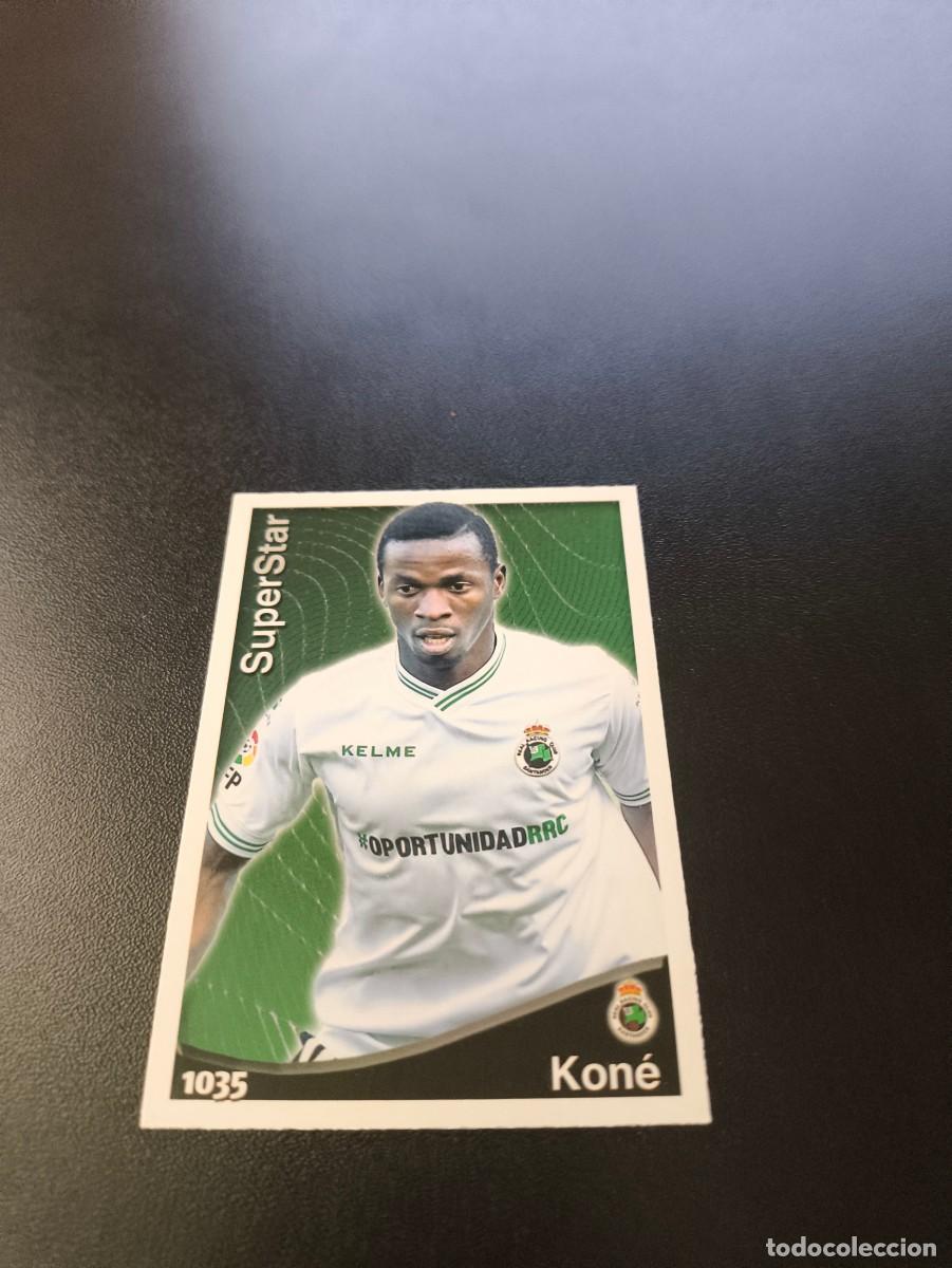 Football Stickers: 1035 KONE SUPERSTAR RACING DE SANTANDER MUNDICROMO LIGA 2014 2015 PLATINUM NO PANINI ESTE