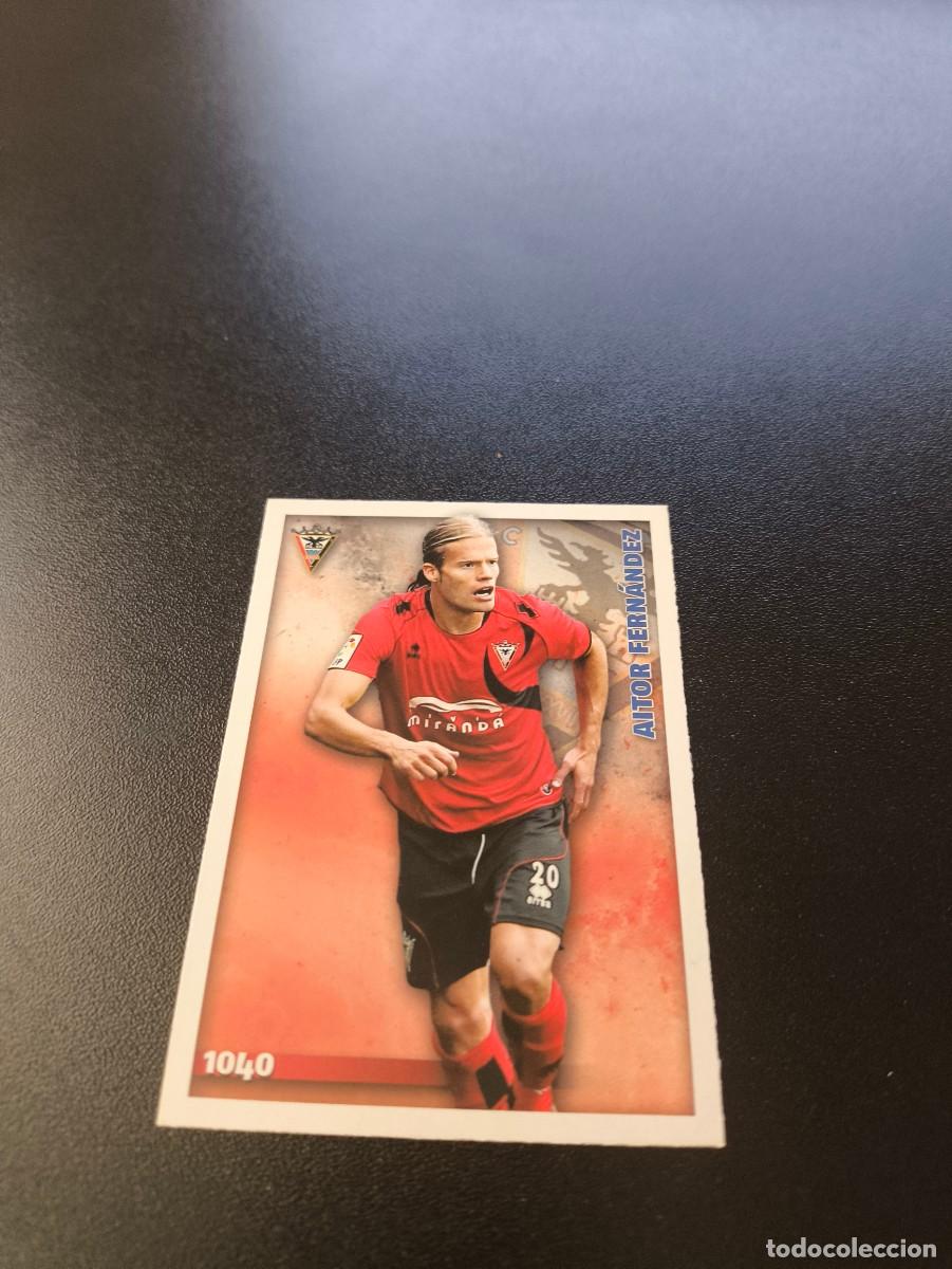 Cromos de Futebol: 1040 AITOR FERNANDEZ MIRANDES MUNDICROMO LIGA 2014 2015 PLATINUM NO PANINI ESTE