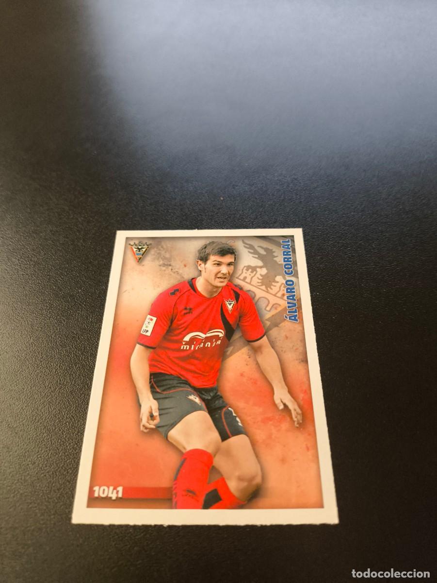 Football Stickers: 1041 ALVARO CORRAL MIRANDES MUNDICROMO LIGA 2014 2015 PLATINUM NO PANINI ESTE