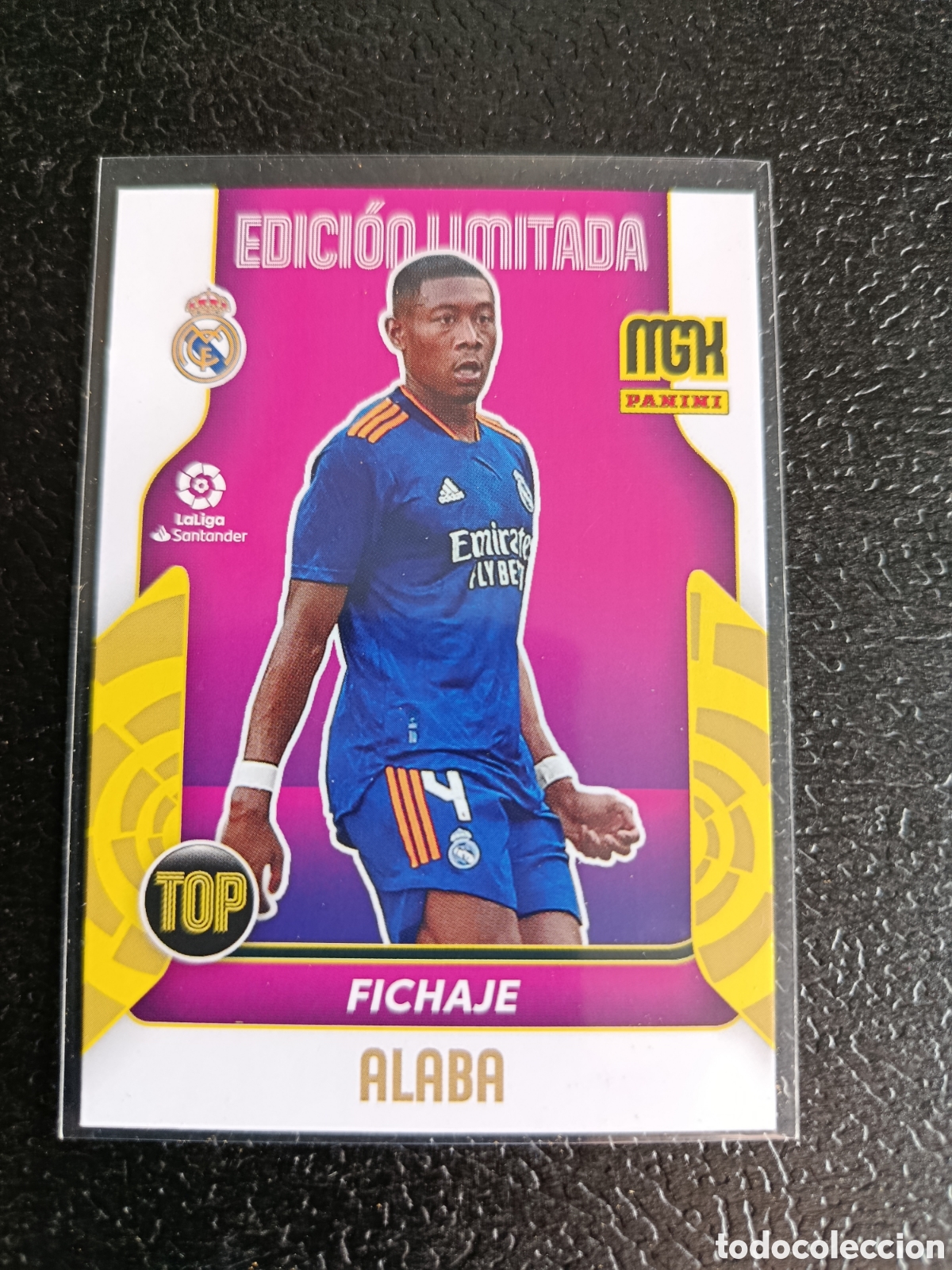 Cromos de F&uacute;tbol: Megacracks 21 22 2021 2022 David Alaba Edici&oacute;n Limitada Top Fichaje Real Madrid Revista Jug&oacute;n 174