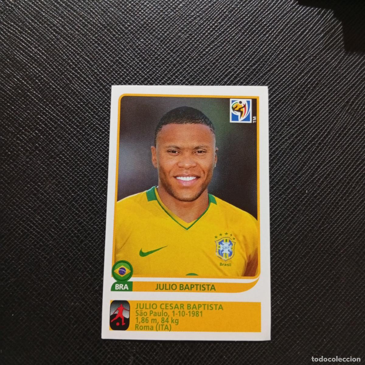 Cromos de F&uacute;tbol: 500 BAPTISTA BRASIL PANINI EXTRA 2010 SOUTH AFRICA MUNDIAL CROMO 10 - SIN PEGAR - A110 PG28