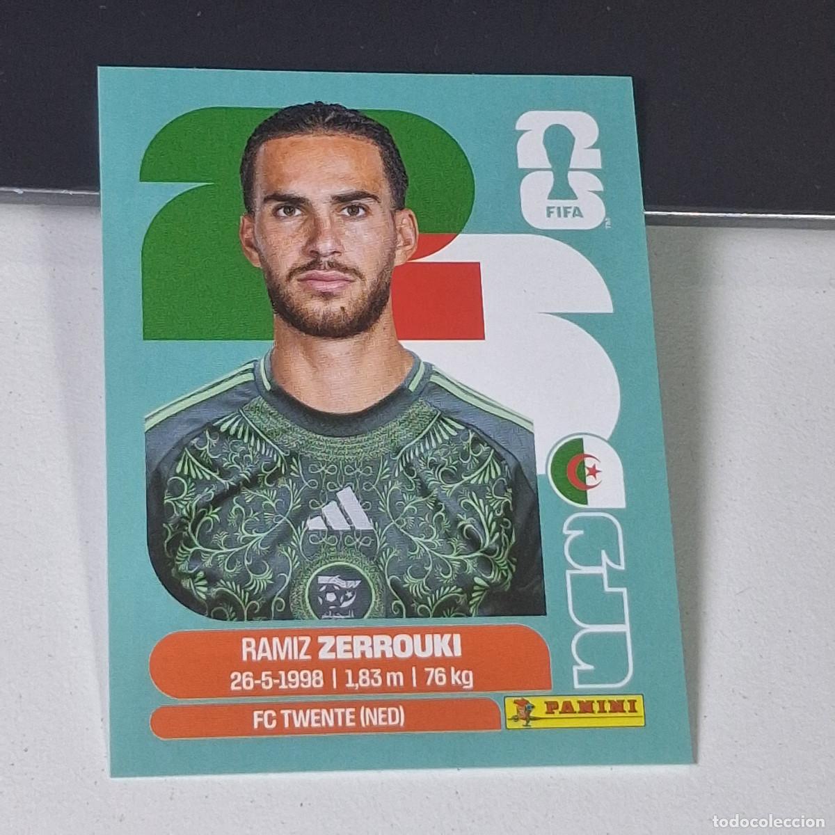 Cromos de F&uacute;tbol: B8 ALG11 RAMIZ ZERROUKI 11 ARGELIA ALGERIA ALG MUNDIAL FIFA WORLD CUP 2026 STICKER PANINI