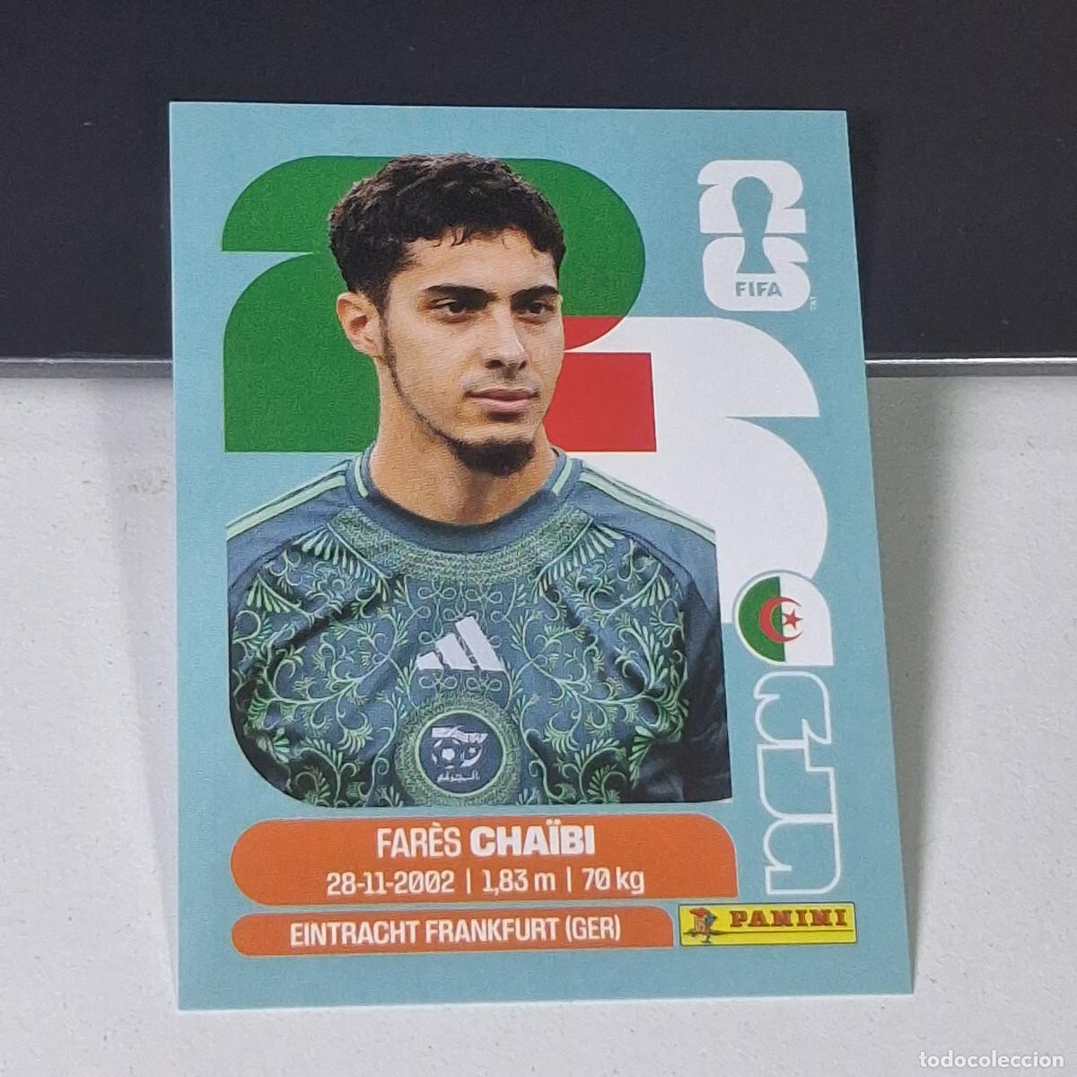 Cromos de F&uacute;tbol: B8 ALG14 FAR&Eacute;S CHAIBI 14 ARGELIA ALGERIA ALG MUNDIAL FIFA WORLD CUP 2026 STICKER PANINI