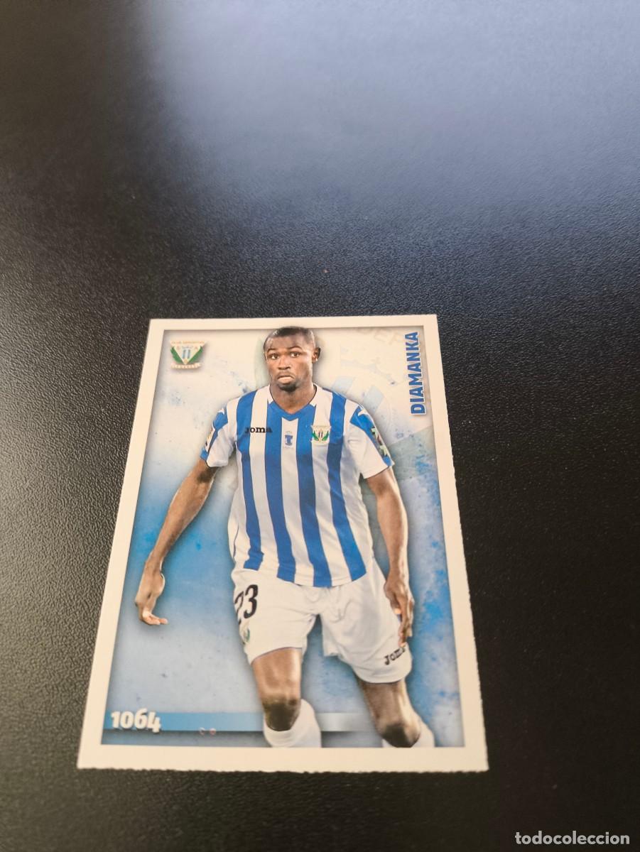 Cromos de F&uacute;tbol: 1064 DIAMANKA LEGANES MUNDICROMO LIGA 2014 2015 PLATINUM NO PANINI ESTE