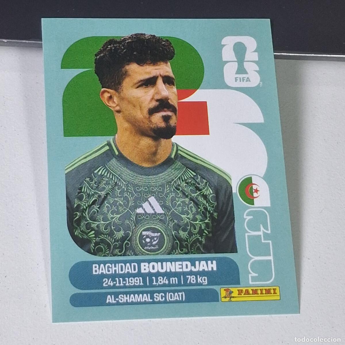 Cromos de F&uacute;tbol: B8 ALG19 BAGHDAD BOUNEDJAH 19 ARGELIA ALGERIA ALG MUNDIAL FIFA WORLD CUP 2026 STICKER PANINI