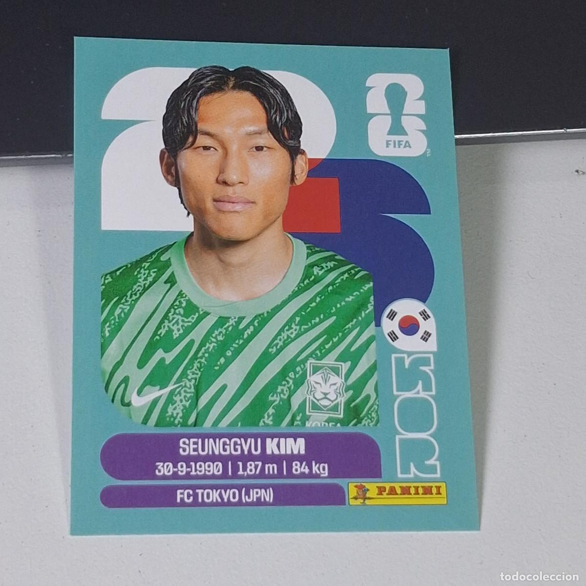 Cromos de F&uacute;tbol: B8 KOR3 SEUNG-GYU KIM 3 COREA DEL SUR KOR MUNDIAL FIFA WORLD CUP 2026 STICKER PANINI
