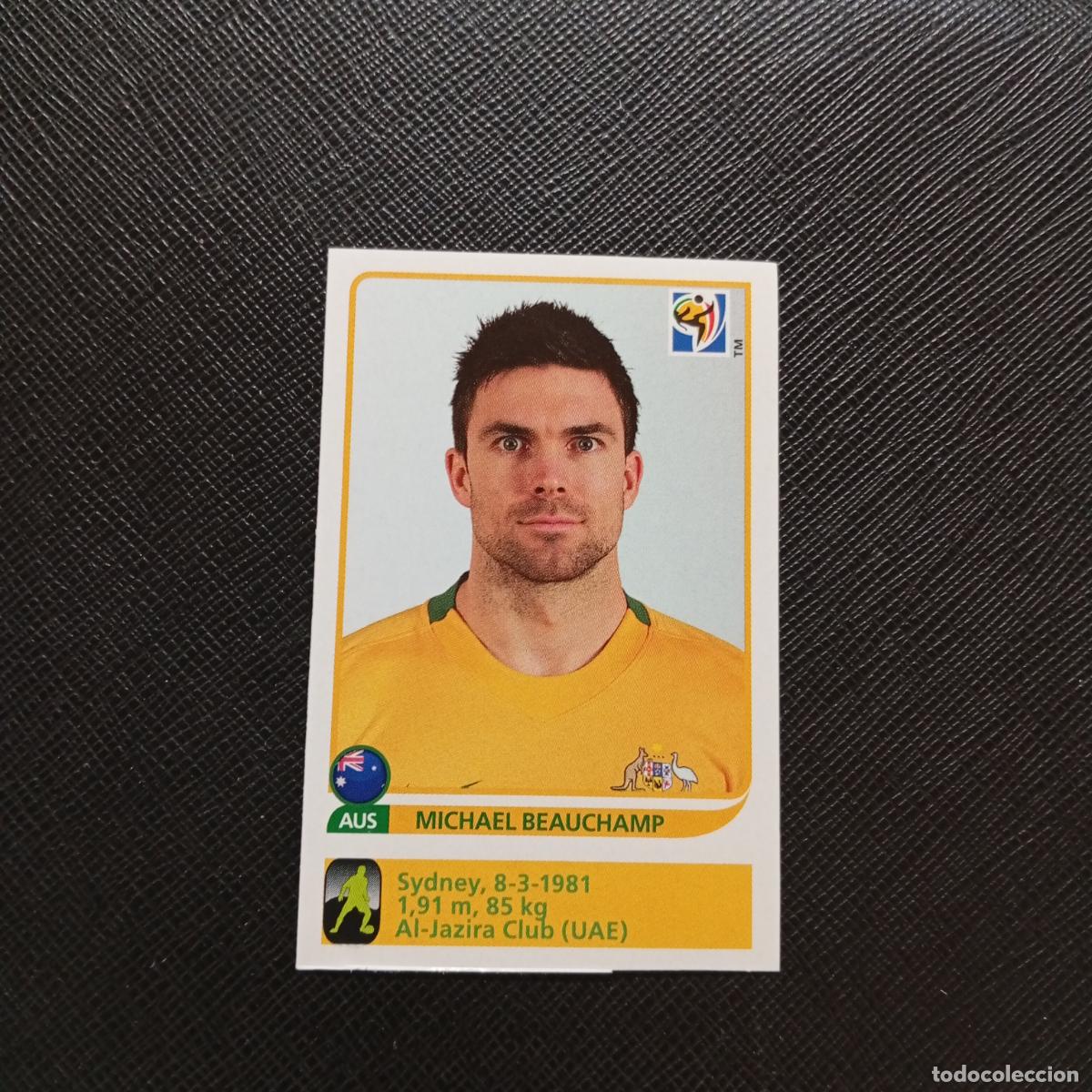 Fu&szlig;ball-Sticker: 283 BEAUCHAMP AUSTRALIA PANINI EXTRA 2010 SOUTH AFRICA MUNDIAL CROMO 10 - SIN PEGAR - A110 PG55