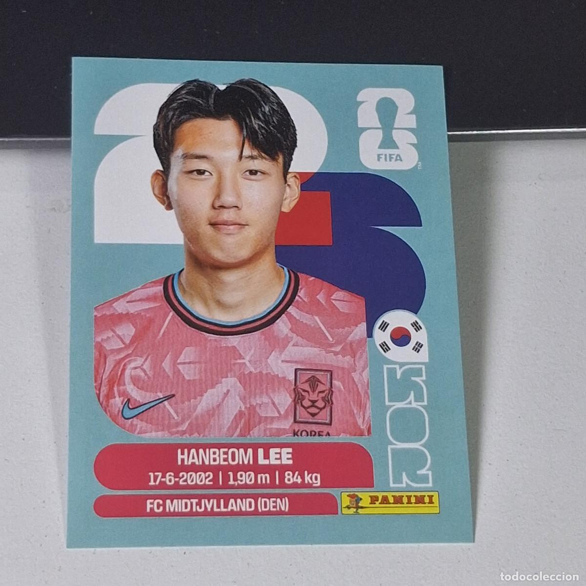Cromos de F&uacute;tbol: B8 KOR7 HAN-BEOM LEE 7 YUMIN COREA DEL SUR KOR MUNDIAL FIFA WORLD CUP 2026 STICKER PANINI