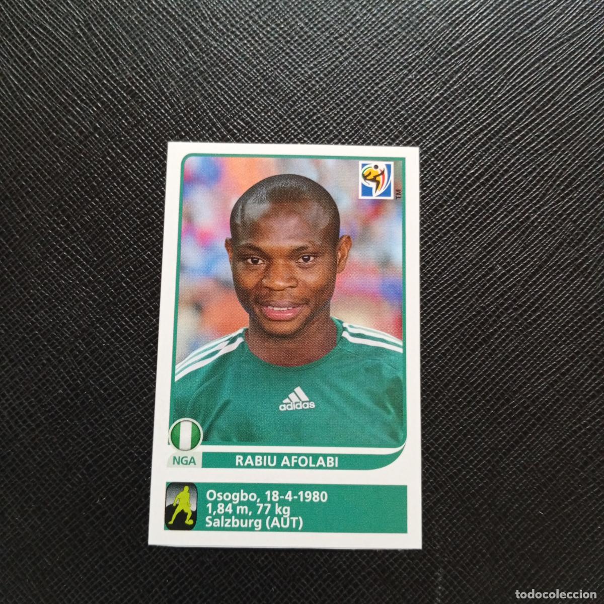 Cromos de F&uacute;tbol: 130 AFOLABI CAMERUN PANINI EXTRA 2010 SOUTH AFRICA MUNDIAL CROMO 10 - SIN PEGAR - A110 PG64