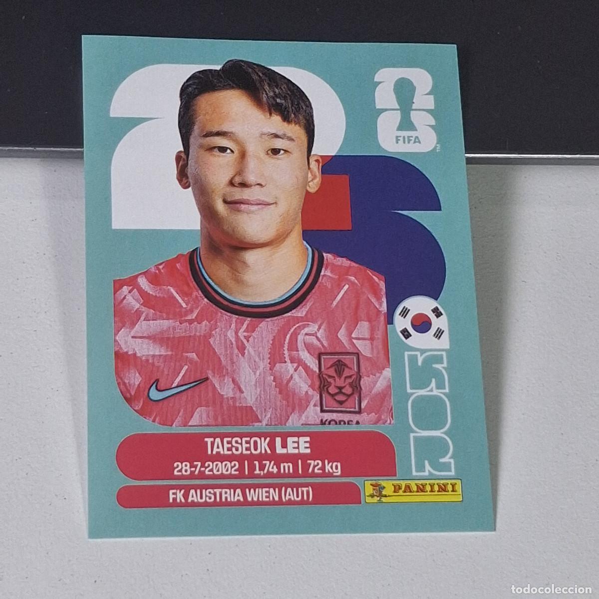 Cromos de F&uacute;tbol: B8 KOR 8 KOR8 TAESEOK LEE COREA DEL SUR KOR MUNDIAL FIFA WORLD CUP 2026 STICKER PANINI