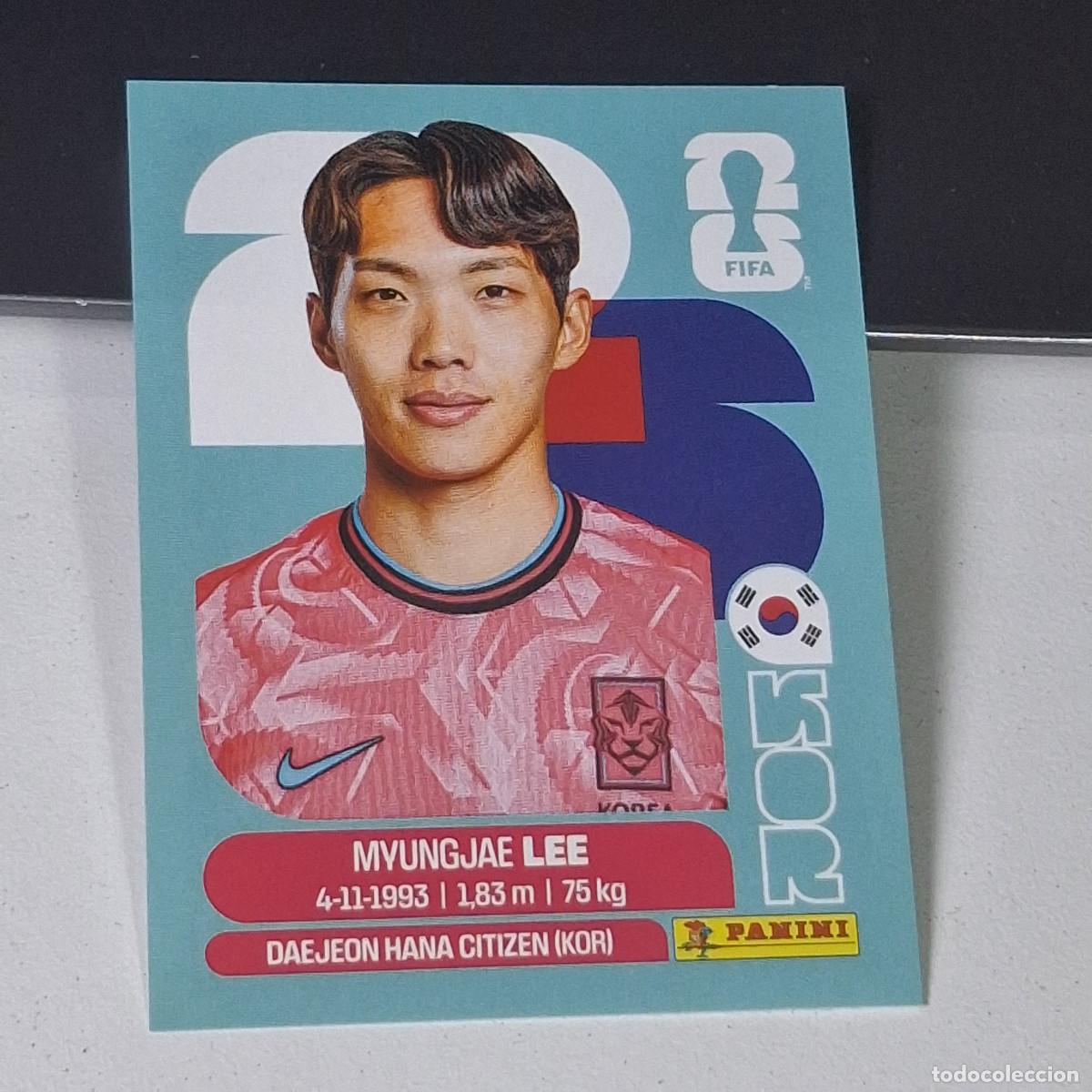 Cromos de F&uacute;tbol: B8 KOR9 MYUNG-JAE LEE 9 COREA DEL SUR KOR MUNDIAL FIFA WORLD CUP 2026 STICKER PANINI