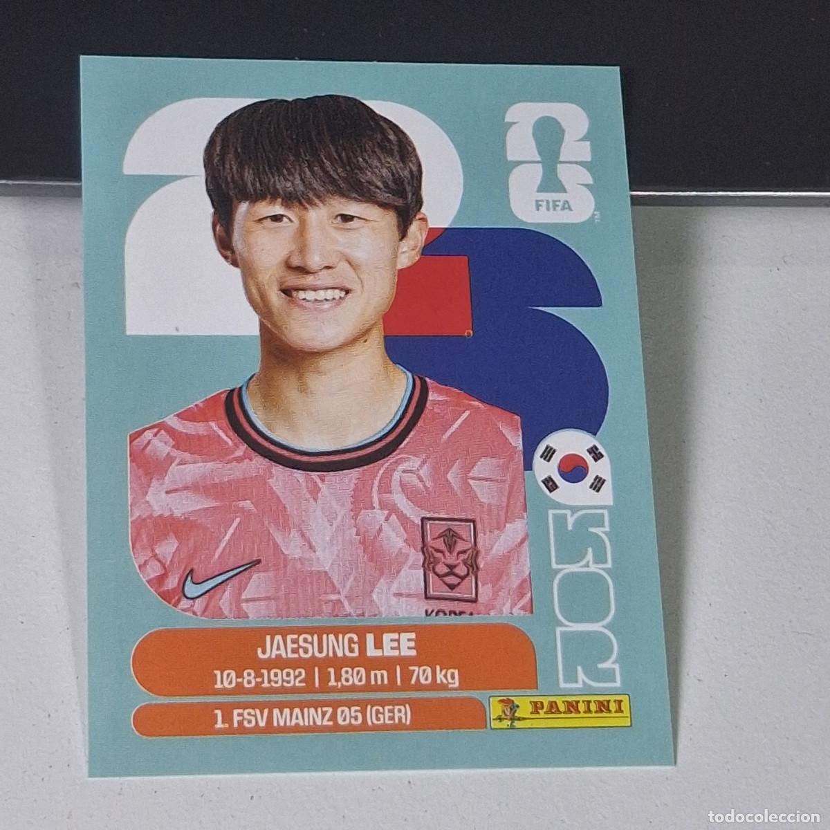 Cromos de F&uacute;tbol: B8 KOR10 JAE-SUNG LEE 10 COREA DEL SUR KOR MUNDIAL FIFA WORLD CUP 2026 STICKER PANINI