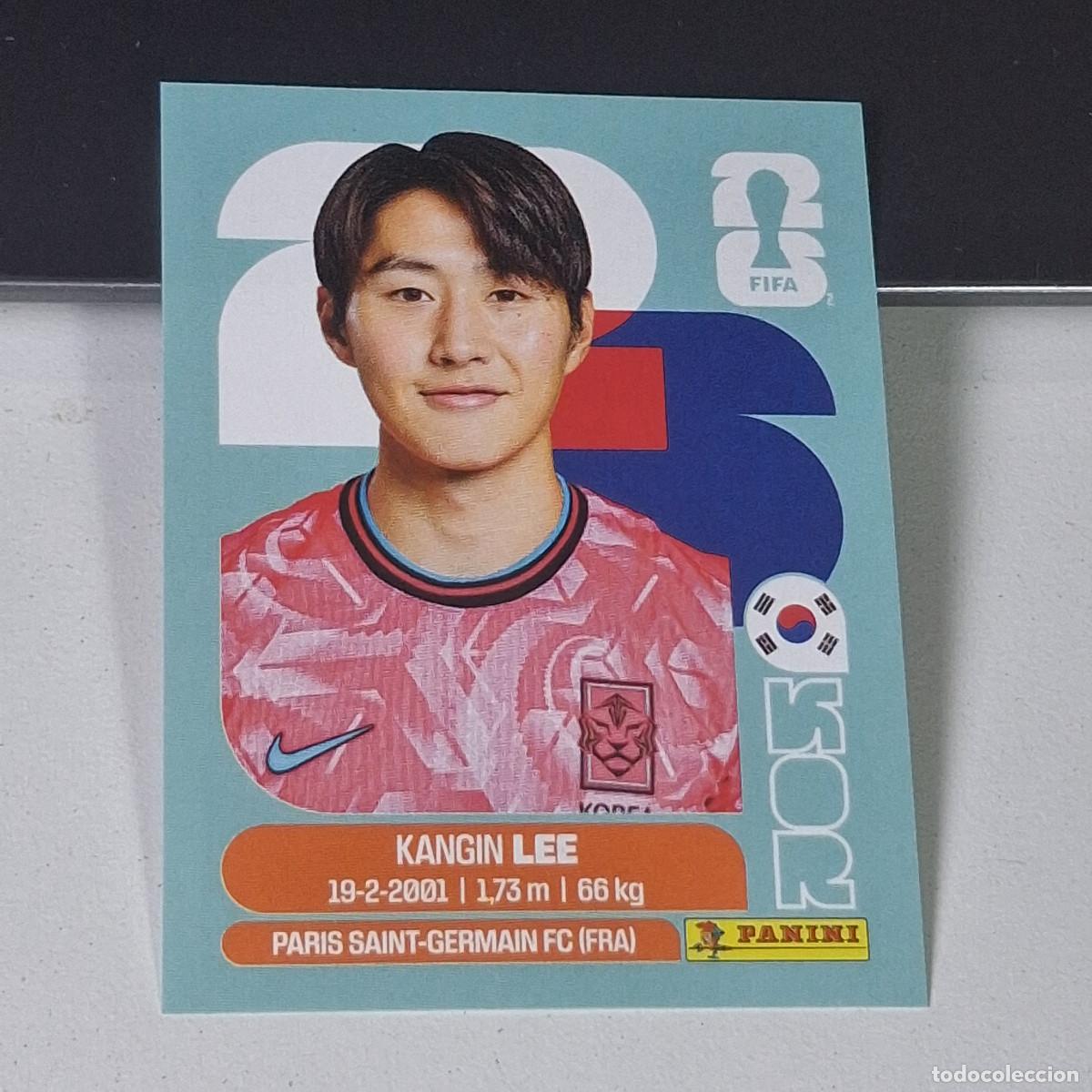 Cromos de F&uacute;tbol: B8 KOR12 KANG-IN LEE 12 COREA DEL SUR KOR MUNDIAL FIFA WORLD CUP 2026 STICKER PANINI