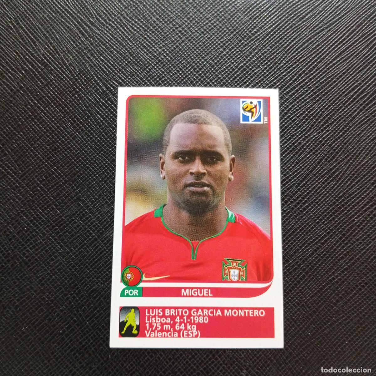 Cromos de F&uacute;tbol: 549 MIGUEL PORTUGAL PANINI EXTRA 2010 SOUTH AFRICA MUNDIAL CROMO 10 - SIN PEGAR - A110 PG64