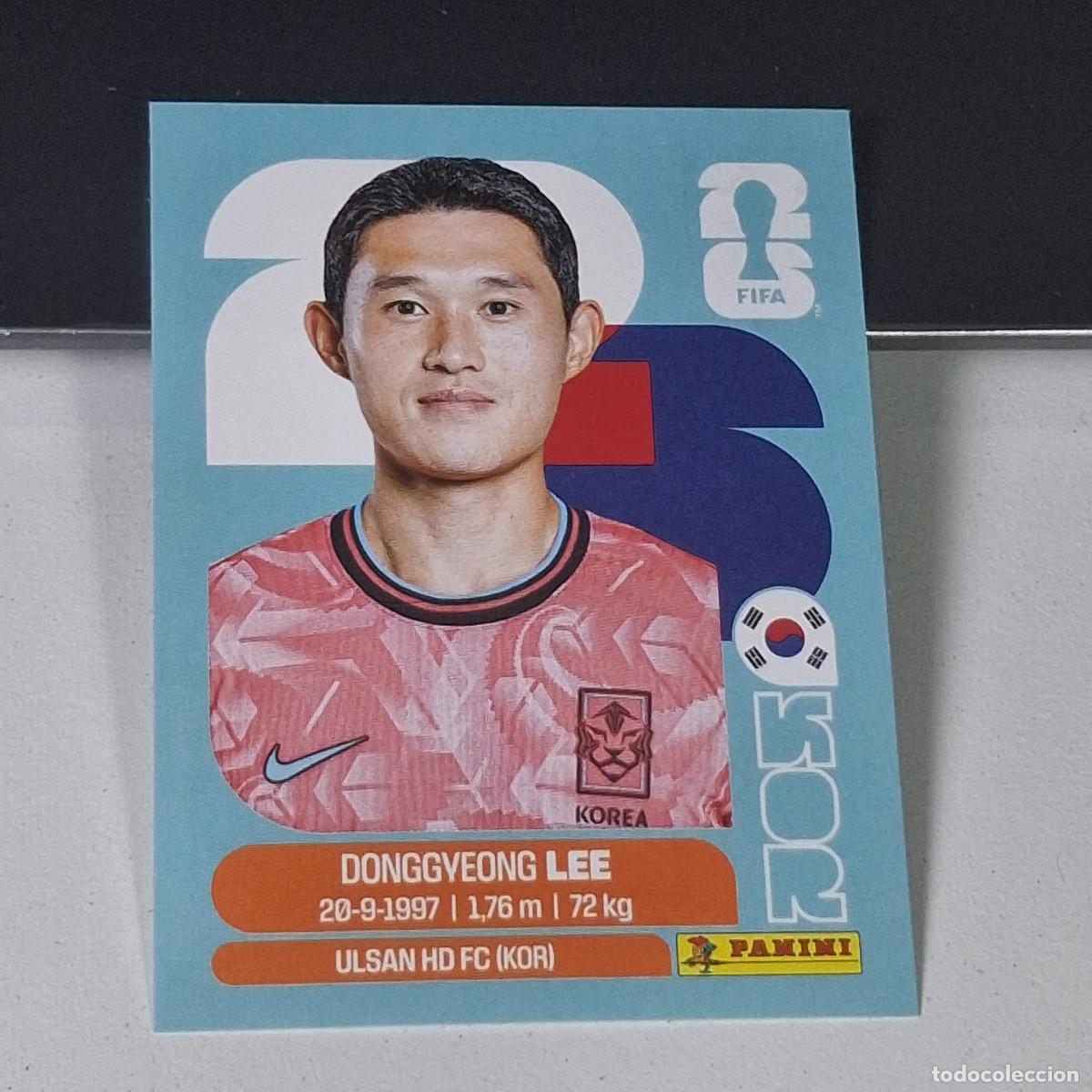 Cromos de F&uacute;tbol: B8 KOR16 DONG-GYEONG LEE 16 COREA DEL SUR KOR MUNDIAL FIFA WORLD CUP 2026 STICKER PANINI