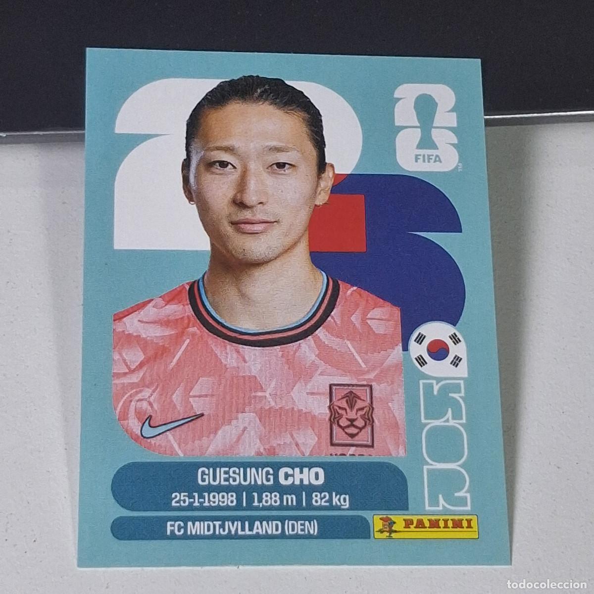 Cromos de F&uacute;tbol: B8 KOR 17 KOR17 GUESUNG CHO COREA DEL SUR KOR MUNDIAL FIFA WORLD CUP 2026 STICKER PANINI