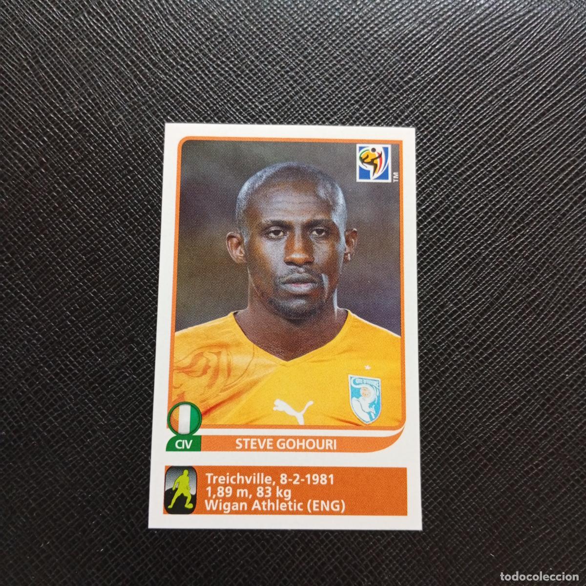 Cromos de F&uacute;tbol: 530 GOHOURI COSTA MARFIL PANINI EXTRA 2010 SOUTH AFRICA MUNDIAL CROMO 10 - SIN PEGAR - A110 PG82