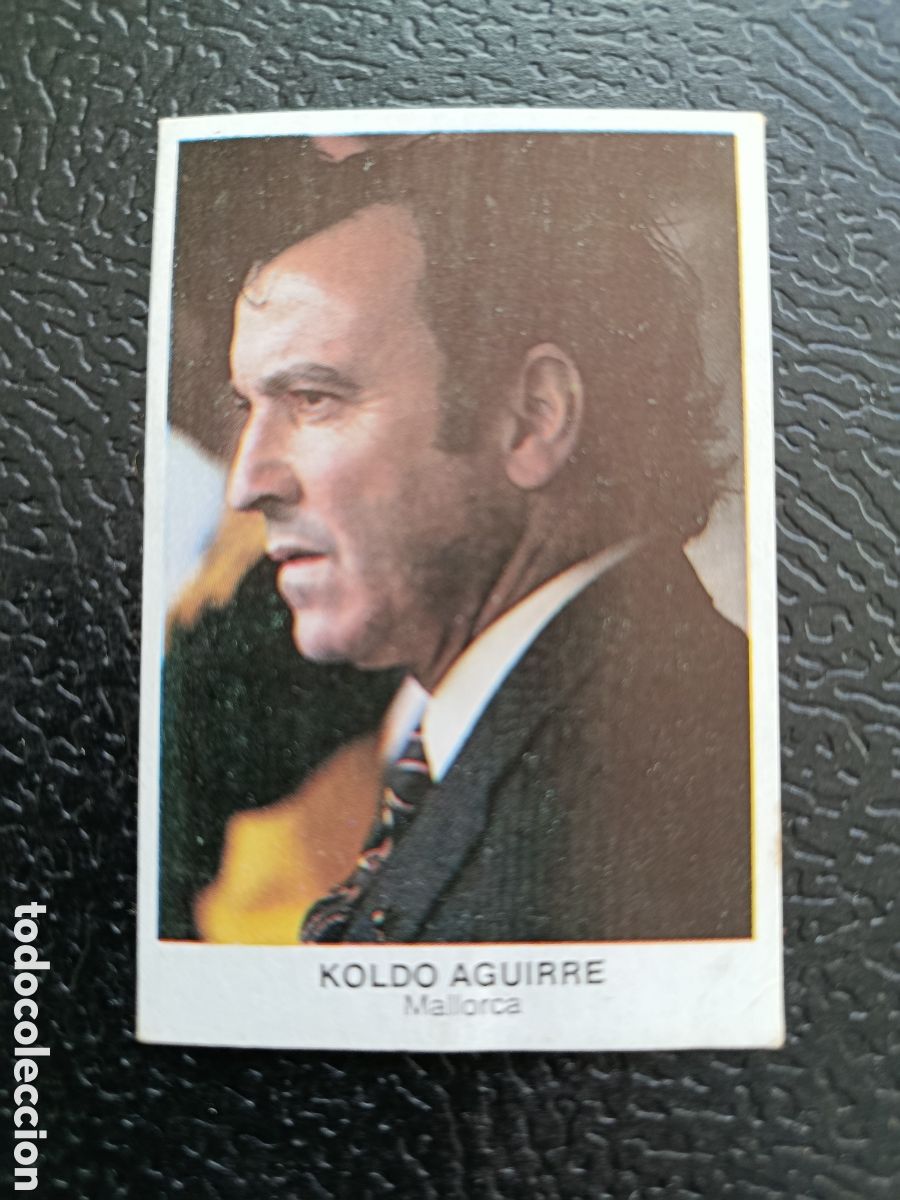 Cromos de F&uacute;tbol: CROPAN - CROMOS CANO - FUTBOL 1983 1984 - 83 84 - VALENCIA - KOLDO AGUIRRE - NUNCA PEGADO
