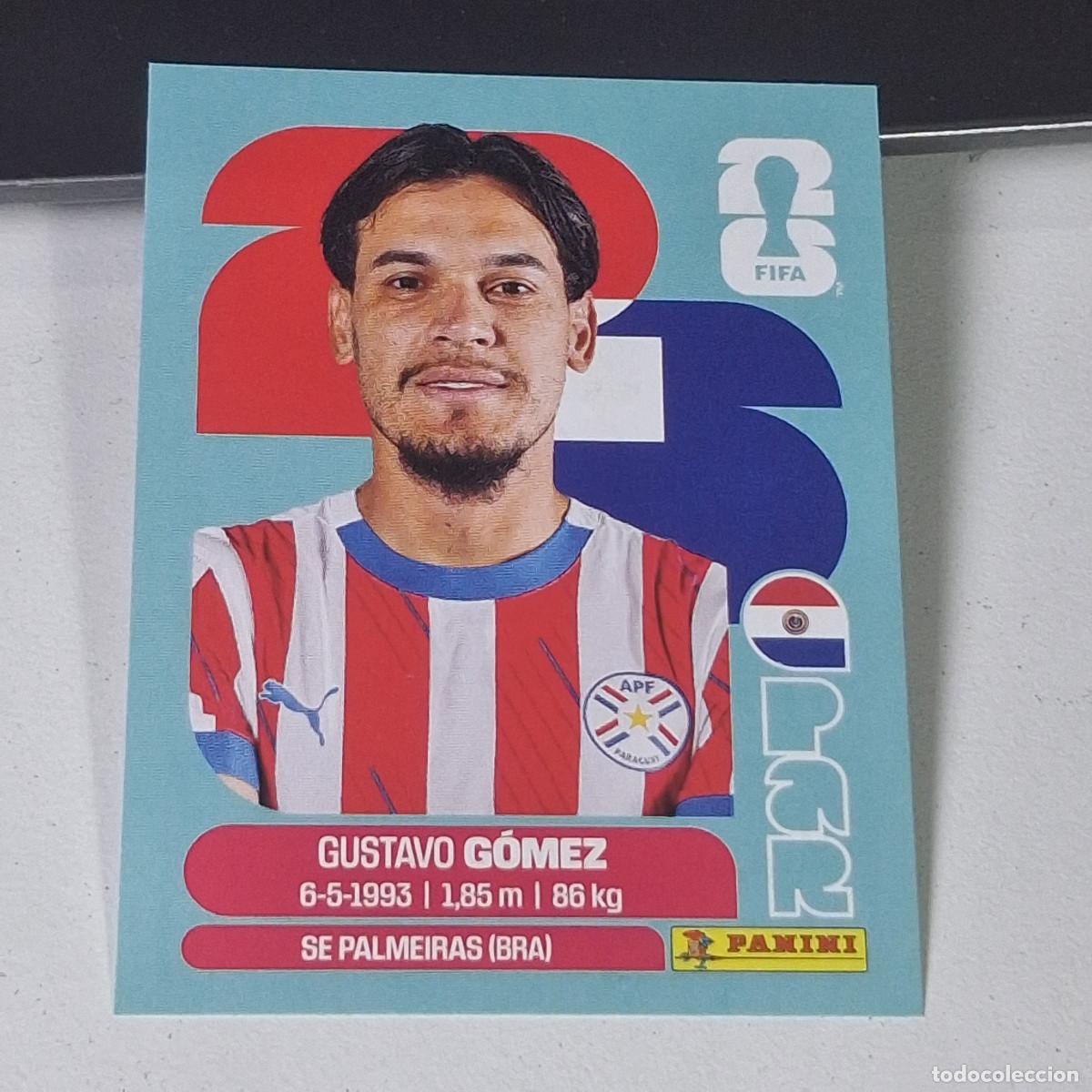 Cromos de F&uacute;tbol: B8 PAR4 GUSTAVO G&Oacute;MEZ 4 PARAGUAY PAR MUNDIAL FIFA WORLD CUP 2026 STICKER PANINI