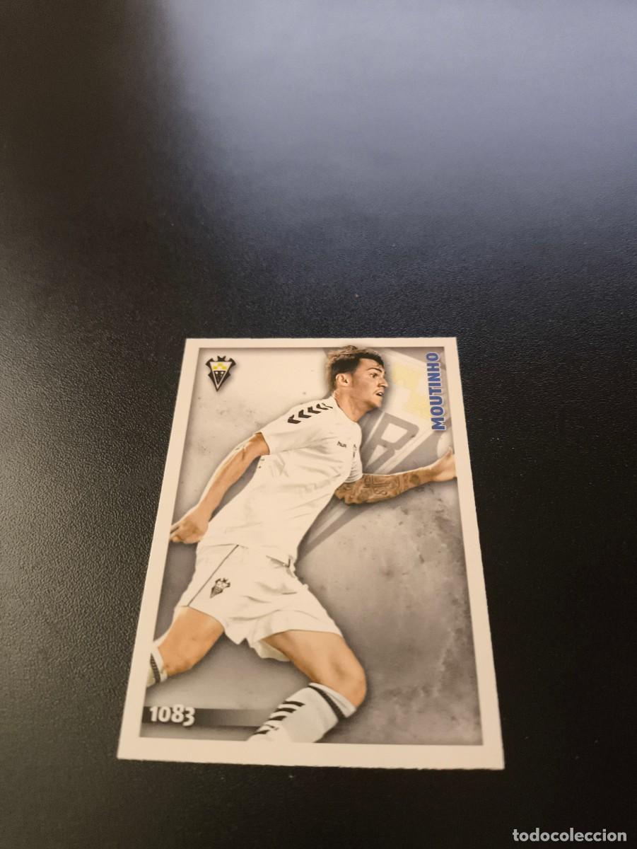 Football Stickers: 1083 MOUTINHO ALBACETE MUNDICROMO LIGA 2014 2015 PLATINUM NO PANINI ESTE