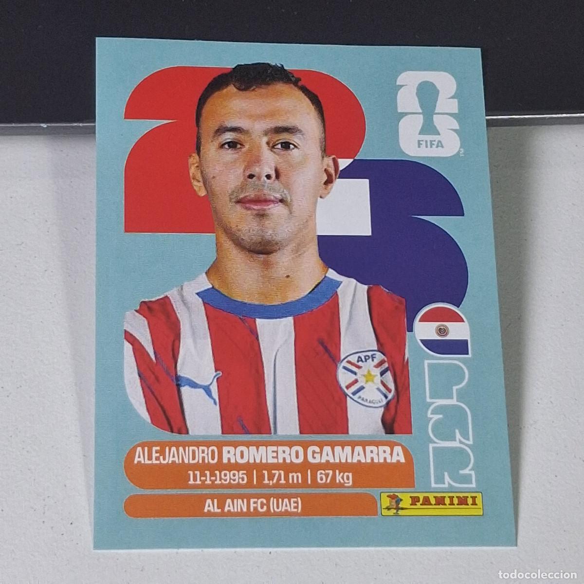 Football Stickers: B8 PAR16 ALEJANDRO ROMERO GAMARRA 16 PARAGUAY PAR MUNDIAL FIFA WORLD CUP 2026 STICKER PANINI